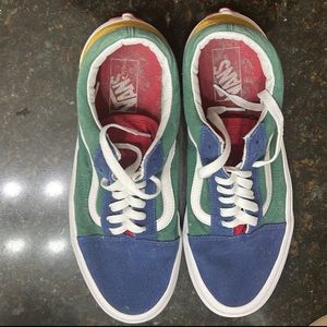 Vans Old Skool Yacht Club Blue/Green Sneakers